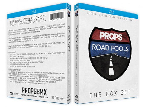 Props Roadfools boxset, available from The Boardroom, BMX and Skateboard shop, Greystones, Wicklow, Ireland. BMX, Skate, Clothing, Shoes, Paint, Skateboards, BMX Bikes, Parts, Ireland #1.