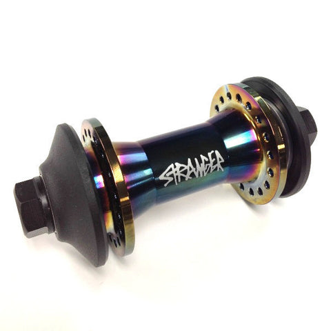 Stranger Ballast Front Hub, available from The Boardroom, BMX and Skateboard shop, Greystones, Wicklow, Ireland. BMX, Skate, Clothing, Shoes, Paint, Skateboards, BMX Bikes, Parts, Ireland #1.