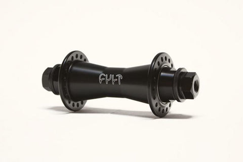 Cult Match Front hub, available from The Boardroom, BMX and Skateboard shop, Greystones, Wicklow, Ireland. BMX, Skate, Clothing, Shoes, Paint, Skateboards, BMX Bikes, Parts, Ireland #1.